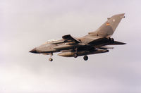 46 11 @ EGQS - Tornado IDS of German Marineflieger MFG-1 on finals to Runway 23 at RAF Lossiemouth in the Summer of 1990. - by Peter Nicholson