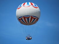 G-CFBF - Lindstrand Technologies LTL-203T tethered balloon at the Lower Gardens, Bournemouth. - by moxy