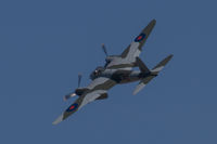 N114KA @ 42VA - These flights were filming and photographic sorties rather than displays for watchers on the ground, so topside views were incidental and at some distance as the aircraft went round the circuit to land. - by alanh