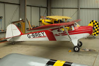 G-BREY @ EGBG - hangared at Leicester - by Chris Hall