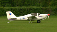 G-XSDJ @ EGTH - 2. G-XSDJ departing Shuttleworth Flying Day and LAA Party in the Park, May 2013.