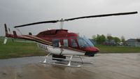 N545SA @ KAXN - Bell 206L-3 JetRanger on the ramp. - by Kreg Anderson
