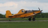 N9646A @ KAXN - Rockwell S-2R Thrush Commander just lifting off from runway 31. - by Kreg Anderson