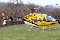G-LIMO @ EGBC - Bell 206L-1 Long Ranger [45475] (Elite Helicopters) Cheltenham Racecourse~G 16/03/2012