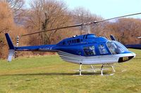 G-TOYZ @ EGBC - Bell 206B-3 Jet Ranger III [3949] Cheltenham Racecourse~G 17/03/2011