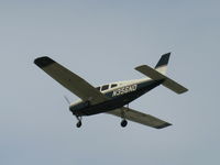 N356ND @ SZP - 2003 Piper PA-28-161 WARRIOR III, Lycoming O-320-D3G 160 Hp, takeoff climb Rwy 22 - by Doug Robertson