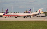 N625AE @ MIA - Eagle E145 - by Florida Metal