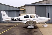 N440RW @ EGBJ - Cirrus Design SR-22GTS [3698] Staverton~G 15/03/2012 - by Ray Barber