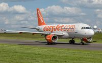 G-EZDE @ ELLX - taxying to the holding point RW06 - by Friedrich Becker