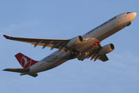 TC-JNO @ LOWW - Turkish Airlines Airbus A330 - by Thomas Ranner