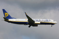 EI-EKK @ EGSS - Ryanair - by Chris Hall