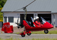 G-CFUW @ EGEO - Lifting-off from Oban Airport (north Connel). - by Jonathan Allen