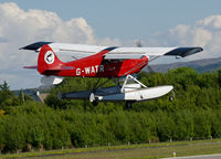 G-WATR @ EGEO - Departing from Oban Airport (North Connel). - by Jonathan Allen