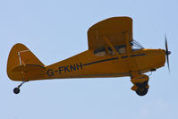 G-FKNH @ EGCV - at the Vintage Aircraft flyin - by Chris Hall