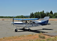 N743KT @ GOO - On taxi way at the Nevada County Air Park, Grass Valley, CA. - by Phil Juvet
