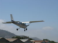 N704UT @ SZP - 1976 Cessna 150M, Continental O-200 100 Hp, on final Rwy 22 - by Doug Robertson