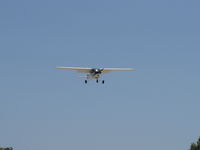 N704UT @ SZP - 1976 Cessna 150M, Continental O-200 100 Hp, on final Rwy 22 - by Doug Robertson