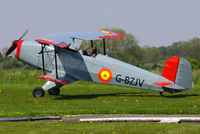 G-BZJV @ EGCV - at the Vintage Aircraft flyin - by Chris Hall