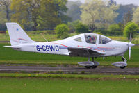 G-CGWO @ EGCV - Sleap resident - by Chris Hall