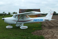 N105SK @ EGCV - Sleap resident - by Chris Hall