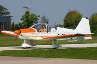 G-BICS @ EGCV - at the Vintage Aircraft flyin - by Chris Hall