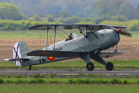 G-CDJU @ EGCV - at the Vintage Aircraft flyin - by Chris Hall