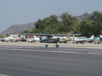 N4239F @ SZP - 1958 Cessna 172, Continental O-300 145 Hp six cylinder, takeoff Rwy 22 - by Doug Robertson