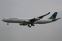 V5-NME @ EDDF - Air Namibia Airbus A340