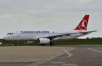 N532CL @ EGSH - Towed from spray shop in Turkish Airlines colour scheme - by keithnewsome