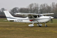 G-EFAM @ EGBR - Cessna 182S Skylane at The Real Aeroplane Club's Spring Fly-In, Breighton Airfield, April 2013. - by Malcolm Clarke