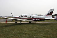 N88NA @ EGBR - Piper PA-32R-301T Turbo Saratoga at The Real Aeroplane Club's Spring Fly-In, Breighton Airfield, April 2013. - by Malcolm Clarke