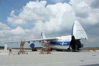 RA-82042 @ EDDP - An AN 124 invited visitors of Aviation Day 2013 to enter her big stomach .... - by Holger Zengler