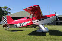 G-TSOL @ X5FB - The latest resident at Fishburn, a beautifully prepared EAA Acro Sport 1; June 9th 2013. - by Malcolm Clarke