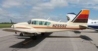 N2559Z @ KAXN - Piper PA-23-250 Aztec on the line.