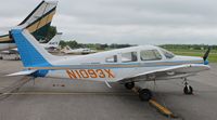 N1093X @ KAXN - Piper PA-28-151 Cherokee on the line. - by Kreg Anderson