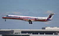N690AE @ MIA - Eagle ERJ-145 - by Florida Metal