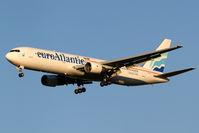CS-TFS @ LOWW - Euro Atlantic Airways Boeing 767 - by Thomas Ranner