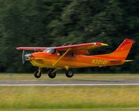 N321AY @ KAWO - Photo taken from the east side of runway 16 - by Terry Green