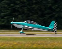 N6249A @ KAWO - East side of runway 16 @ KAWO - by Terry Green