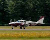 N7359Y @ KAWO - East side of runway 16 @ KAWO - by Terry Green