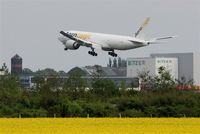 D-AALE @ EDDP - German Cargo´s Echo on very final for rwy 08R.... - by Holger Zengler