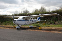 G-AYRT @ EGBR - Reims F172K Skyhawk at The Real Aeroplane Club's May-hem Fly-In, Breighton Airfield, May 2013. - by Malcolm Clarke