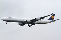 D-AIHN @ EDDF - Lufthansa Airbus A340