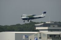 PH-RCF @ EHGG - The flight club aircraft at the very final of runway 23 at homebase Eelde for a full stop landing.