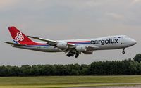 LX-VCH @ ELLX - on final RW24 - by Friedrich Becker