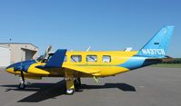 N437CB @ KBRD - Piper PA-31-350 Navajo Cheiftain on the ramp in Brainerd, MN. - by Kreg Anderson