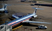 N485AA @ KDFW - Gate C14  DFW - by Ronald Barker