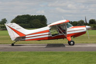 N5647S @ EGBR - Maule M-5-235C Lunar Rocket at The Real Aeroplane Club's Jolly June Jaunt, Breighton Airfield, 2013. - by Malcolm Clarke