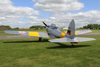 G-UANO @ EGBR - OGMA DHC-1 Chipmunk T.20 at The Real Aeroplane Club's Jolly June Jaunt, Breighton Airfield, 2013. - by Malcolm Clarke