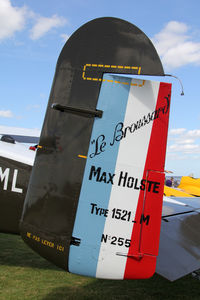 F-GGKL @ EGBR - Max Holste MH-1521M Broussard at The Real Aeroplane Company's Jolly June Jaunt, Breighton Airfield, 2013. - by Malcolm Clarke
